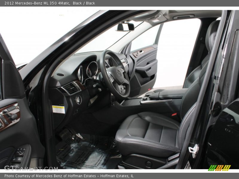 Black / Black 2012 Mercedes-Benz ML 350 4Matic