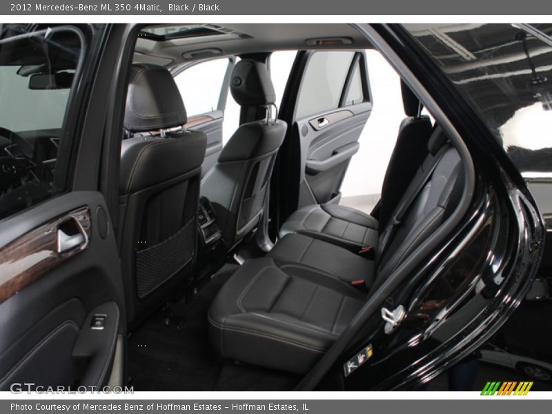 Black / Black 2012 Mercedes-Benz ML 350 4Matic