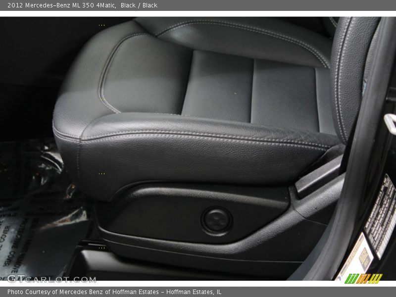 Black / Black 2012 Mercedes-Benz ML 350 4Matic