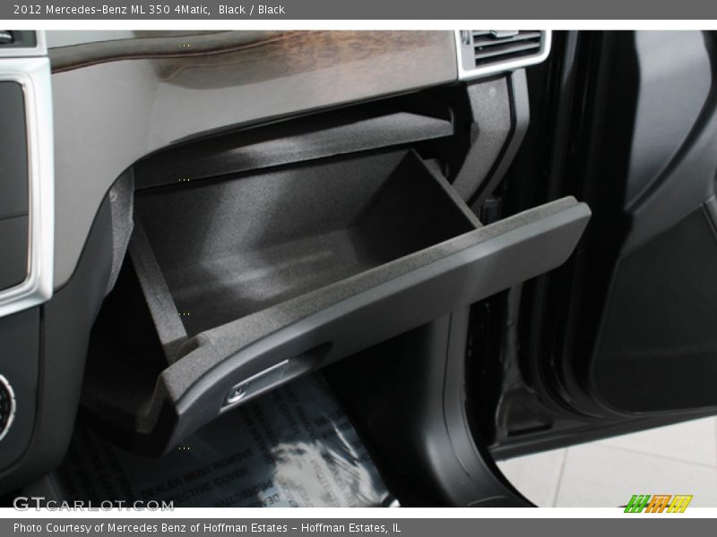 Black / Black 2012 Mercedes-Benz ML 350 4Matic