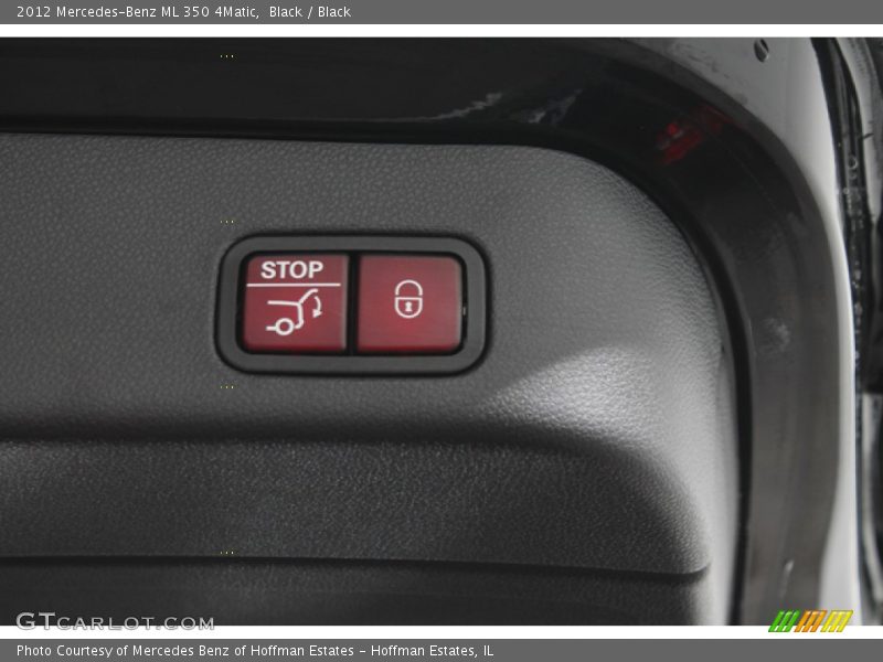 Black / Black 2012 Mercedes-Benz ML 350 4Matic