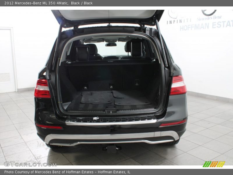 Black / Black 2012 Mercedes-Benz ML 350 4Matic