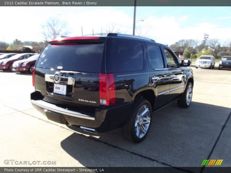 Black Raven / Ebony 2013 Cadillac Escalade Platinum