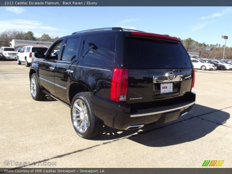 Black Raven / Ebony 2013 Cadillac Escalade Platinum