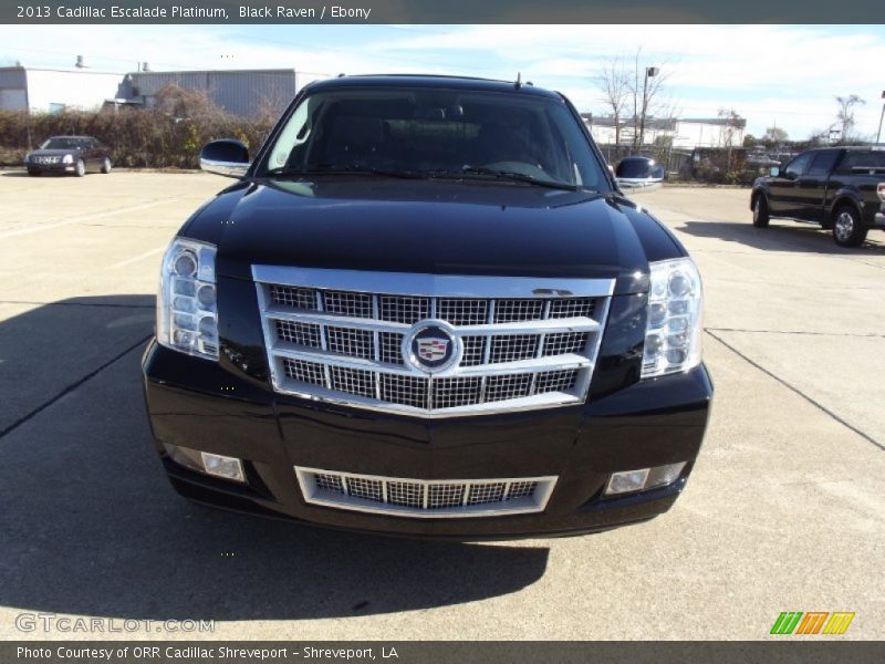 Black Raven / Ebony 2013 Cadillac Escalade Platinum