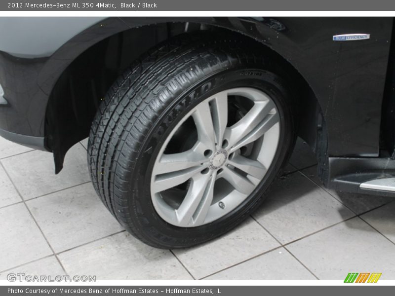 Black / Black 2012 Mercedes-Benz ML 350 4Matic