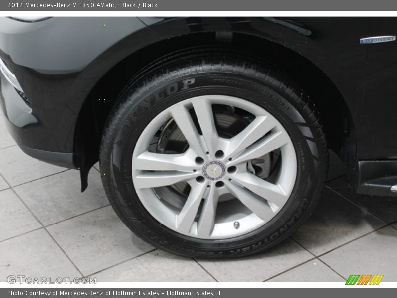 Black / Black 2012 Mercedes-Benz ML 350 4Matic
