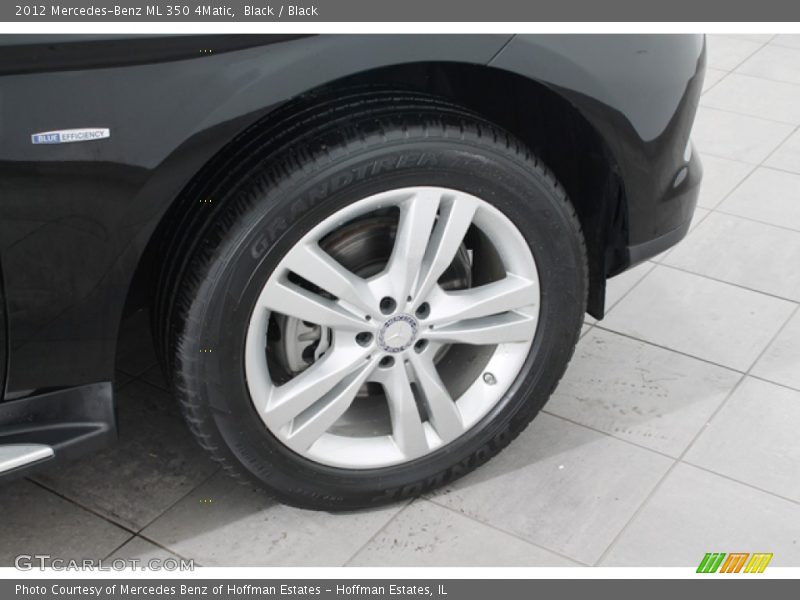Black / Black 2012 Mercedes-Benz ML 350 4Matic