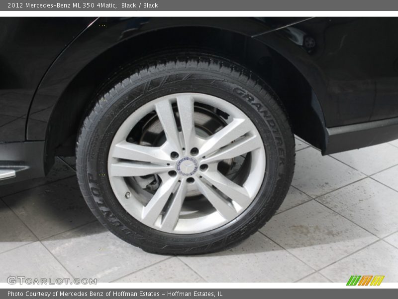 Black / Black 2012 Mercedes-Benz ML 350 4Matic