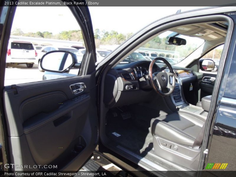 Black Raven / Ebony 2013 Cadillac Escalade Platinum