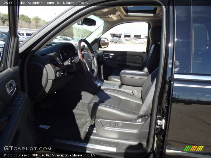 Black Raven / Ebony 2013 Cadillac Escalade Platinum