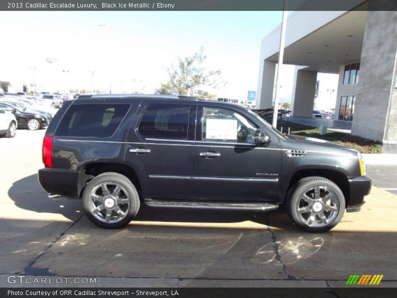 Black Ice Metallic / Ebony 2013 Cadillac Escalade Luxury