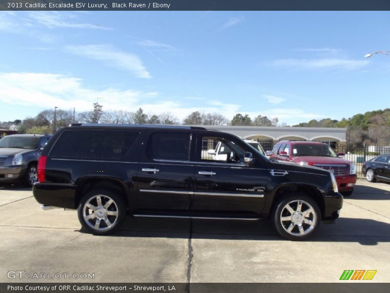 Black Raven / Ebony 2013 Cadillac Escalade ESV Luxury