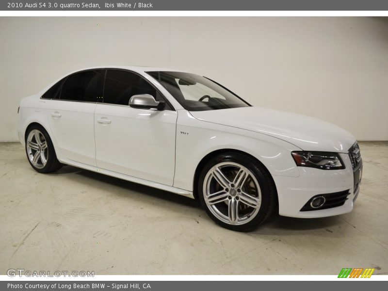 Ibis White / Black 2010 Audi S4 3.0 quattro Sedan