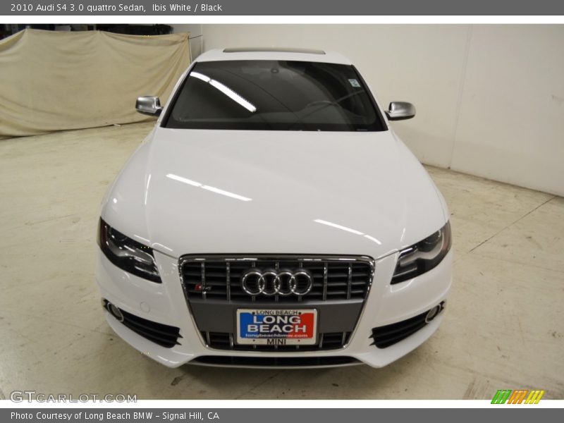 Ibis White / Black 2010 Audi S4 3.0 quattro Sedan