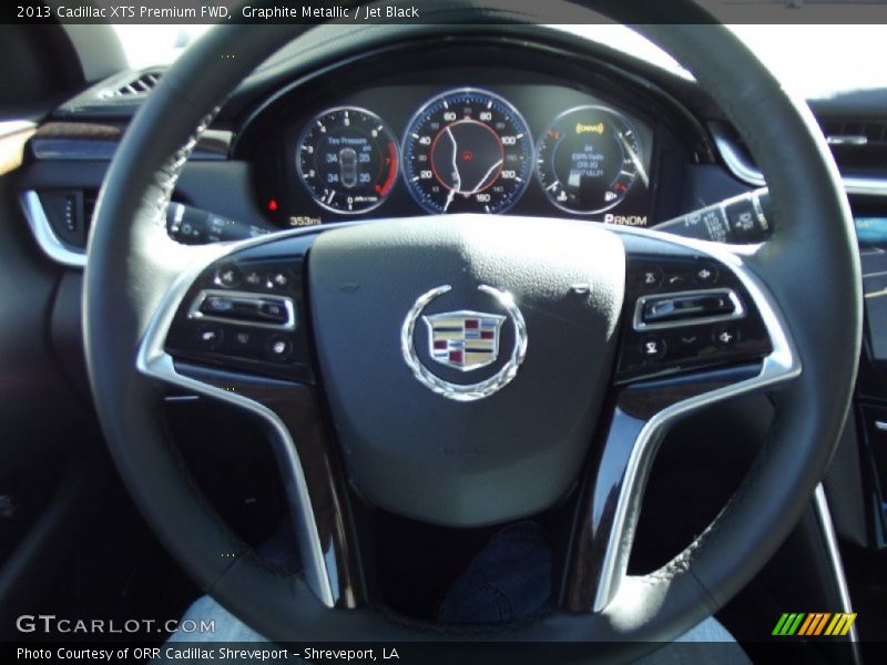 Graphite Metallic / Jet Black 2013 Cadillac XTS Premium FWD