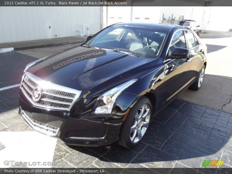 Black Raven / Jet Black/Jet Black Accents 2013 Cadillac ATS 2.0L Turbo