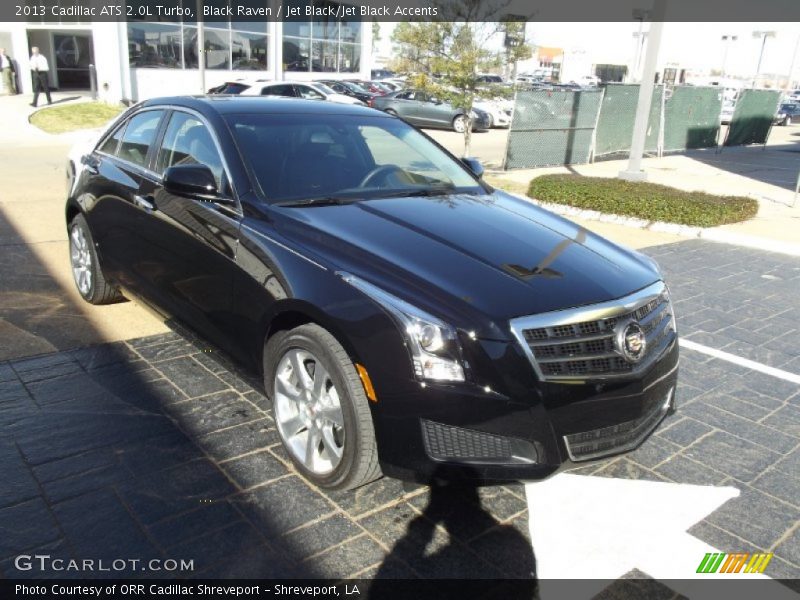 Black Raven / Jet Black/Jet Black Accents 2013 Cadillac ATS 2.0L Turbo