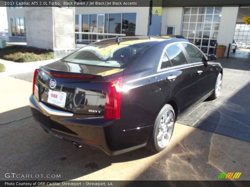 Black Raven / Jet Black/Jet Black Accents 2013 Cadillac ATS 2.0L Turbo