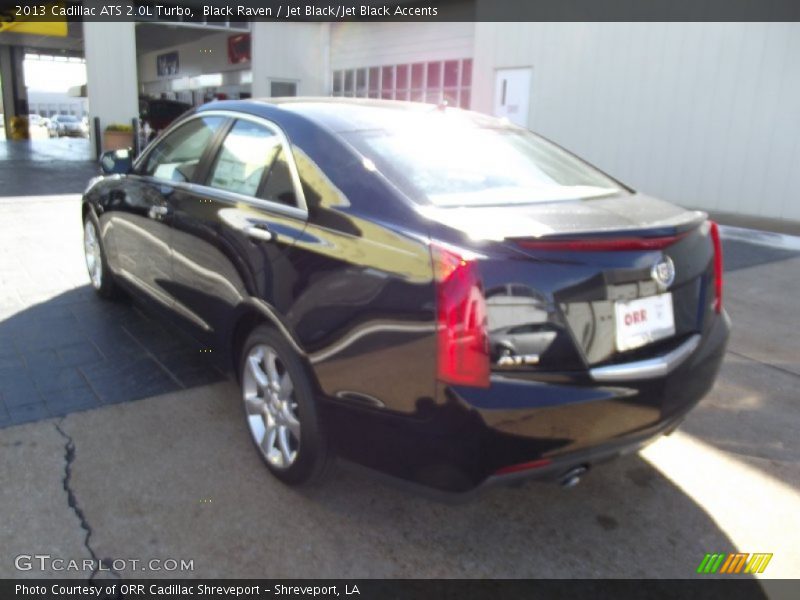 Black Raven / Jet Black/Jet Black Accents 2013 Cadillac ATS 2.0L Turbo