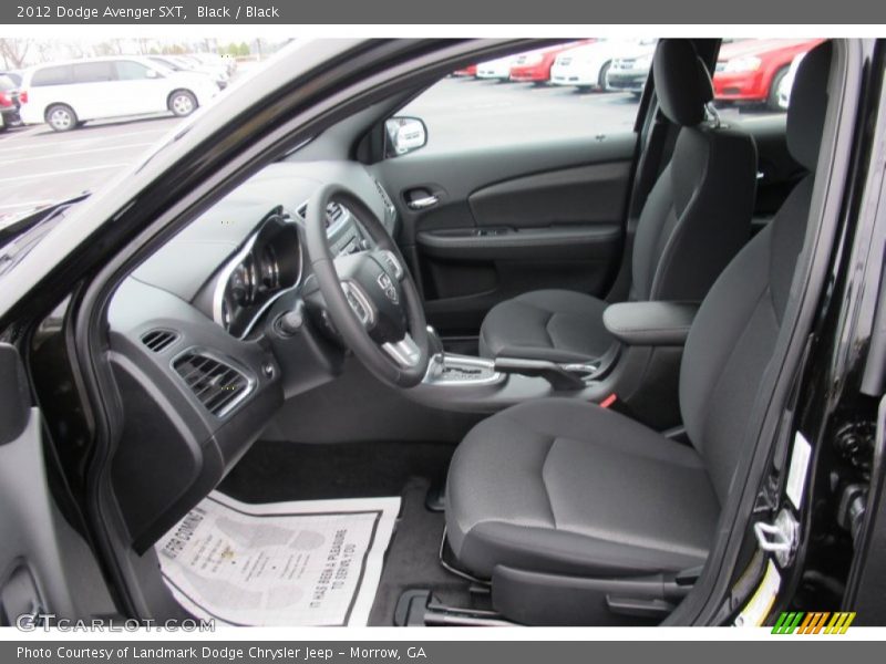Black / Black 2012 Dodge Avenger SXT
