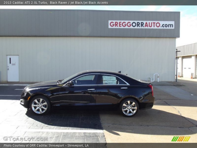 Black Raven / Jet Black/Jet Black Accents 2013 Cadillac ATS 2.0L Turbo