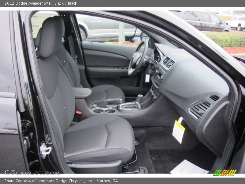 Black / Black 2012 Dodge Avenger SXT