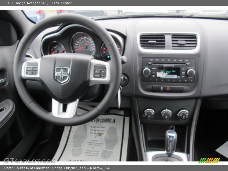 Black / Black 2012 Dodge Avenger SXT