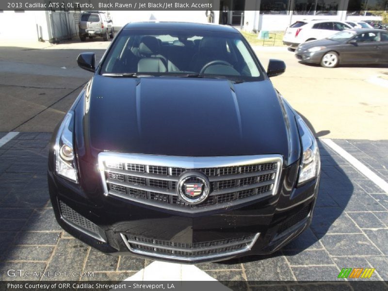 Black Raven / Jet Black/Jet Black Accents 2013 Cadillac ATS 2.0L Turbo