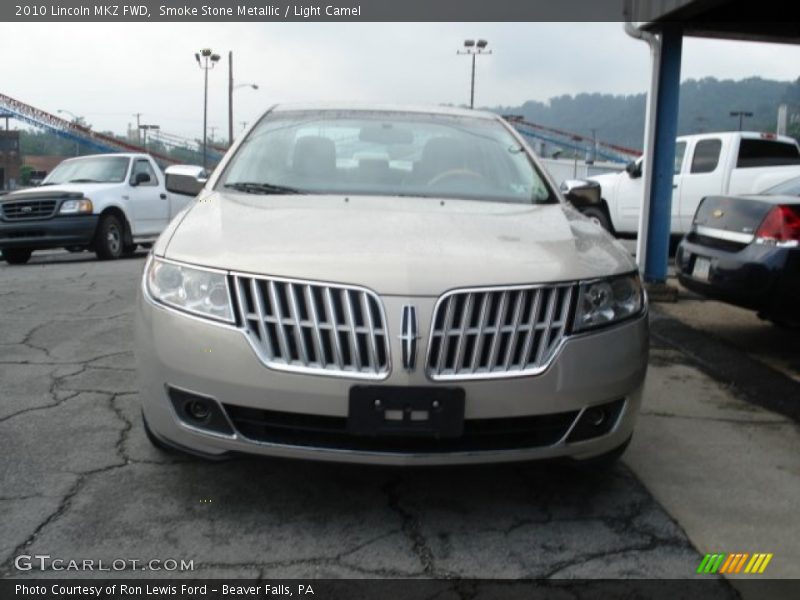 Smoke Stone Metallic / Light Camel 2010 Lincoln MKZ FWD