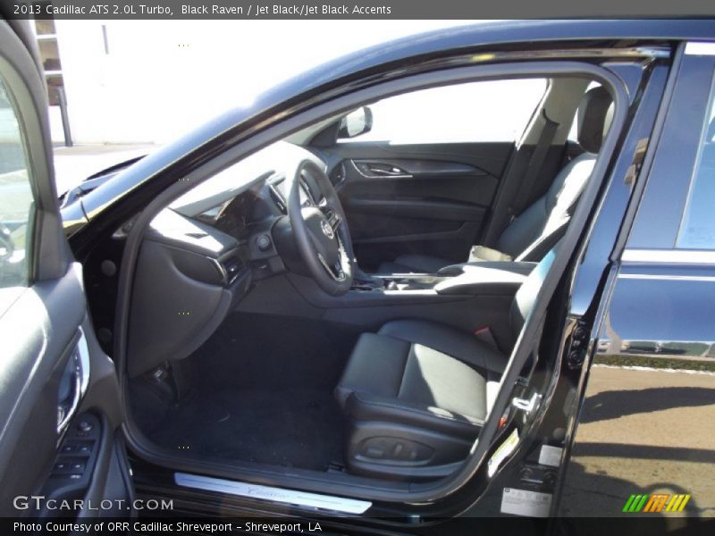 Black Raven / Jet Black/Jet Black Accents 2013 Cadillac ATS 2.0L Turbo