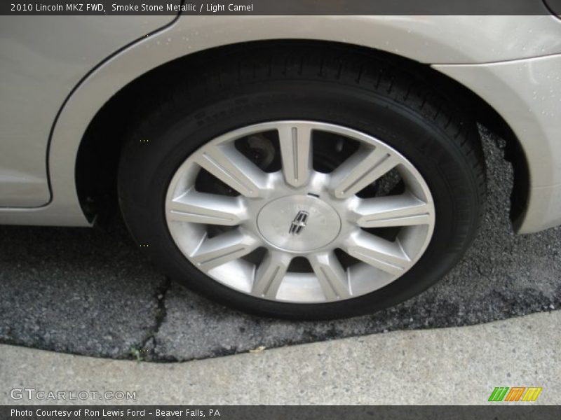 Smoke Stone Metallic / Light Camel 2010 Lincoln MKZ FWD