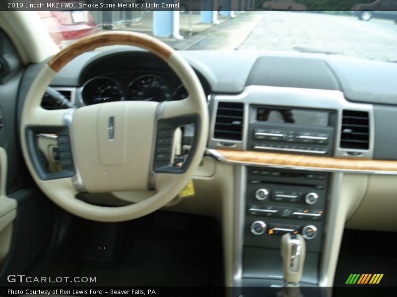 Smoke Stone Metallic / Light Camel 2010 Lincoln MKZ FWD