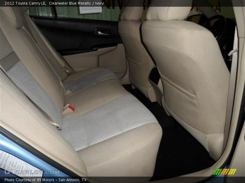 Clearwater Blue Metallic / Ivory 2012 Toyota Camry LE