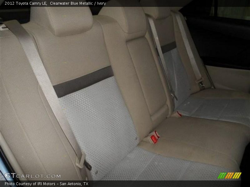 Clearwater Blue Metallic / Ivory 2012 Toyota Camry LE