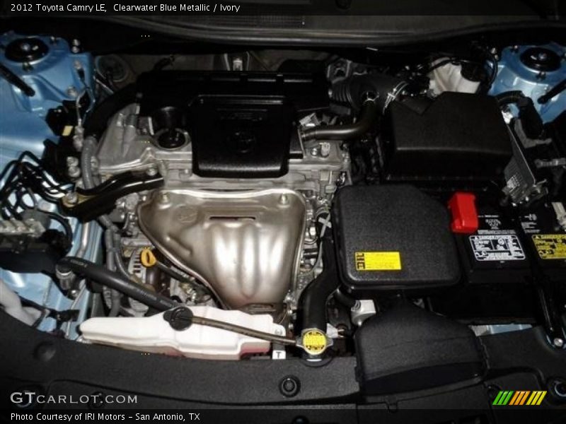 Clearwater Blue Metallic / Ivory 2012 Toyota Camry LE