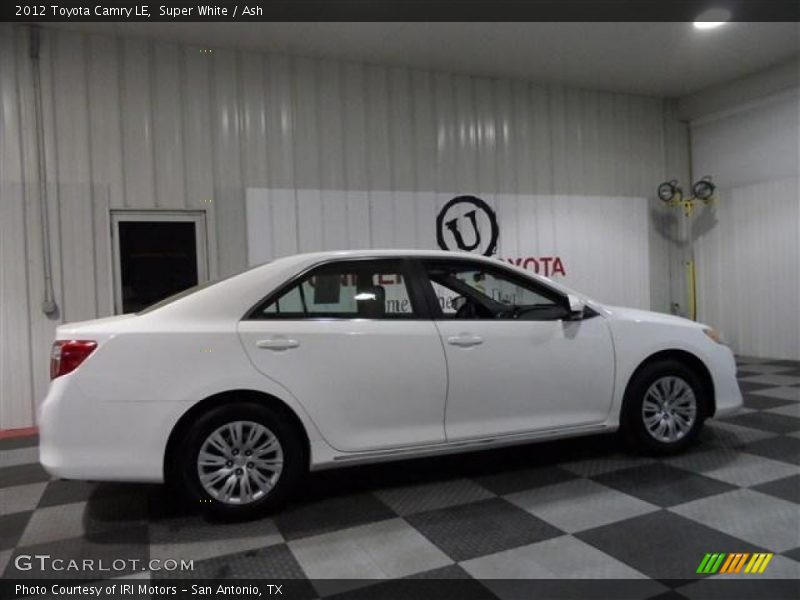 Super White / Ash 2012 Toyota Camry LE