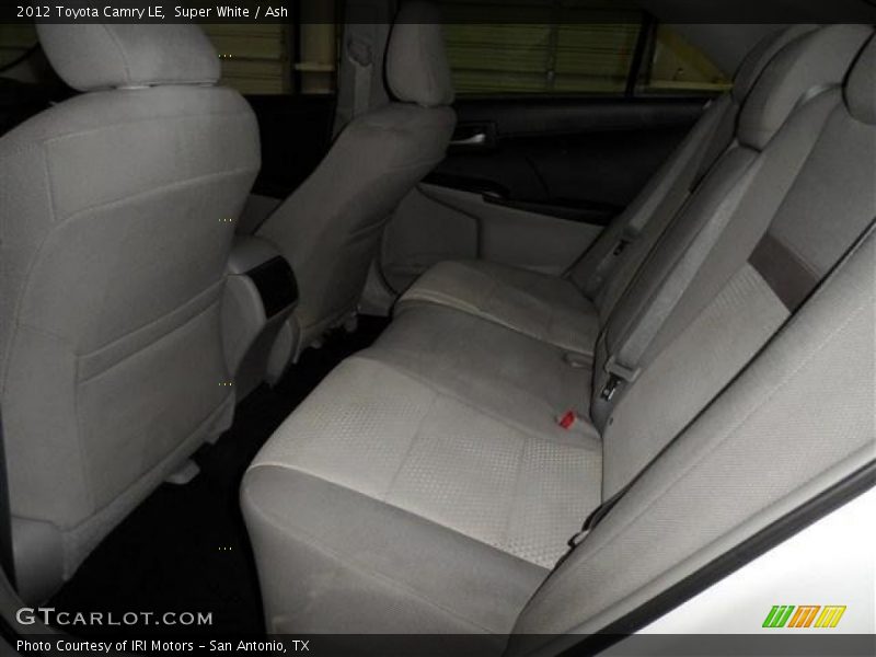 Super White / Ash 2012 Toyota Camry LE