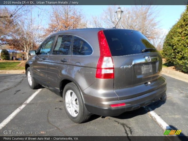 Urban Titanium Metallic / Ivory 2010 Honda CR-V EX