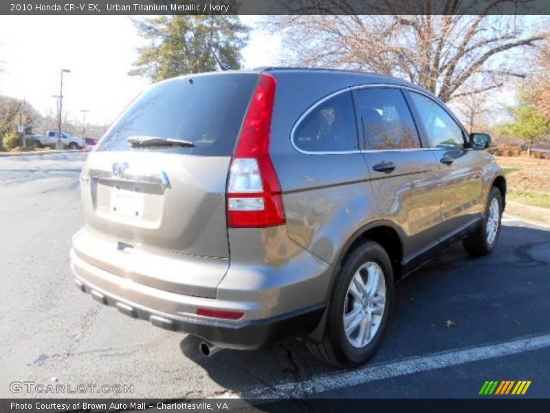 Urban Titanium Metallic / Ivory 2010 Honda CR-V EX