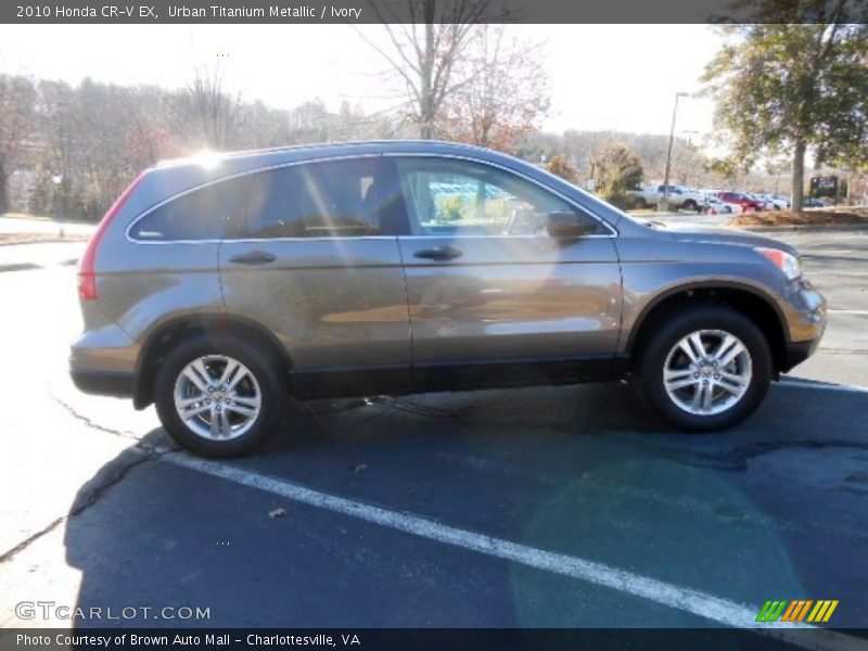 Urban Titanium Metallic / Ivory 2010 Honda CR-V EX
