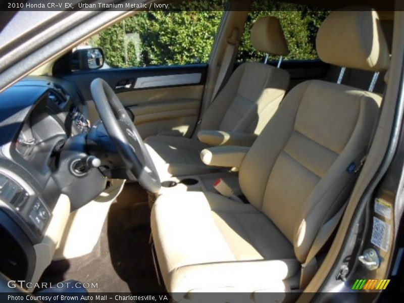 Urban Titanium Metallic / Ivory 2010 Honda CR-V EX