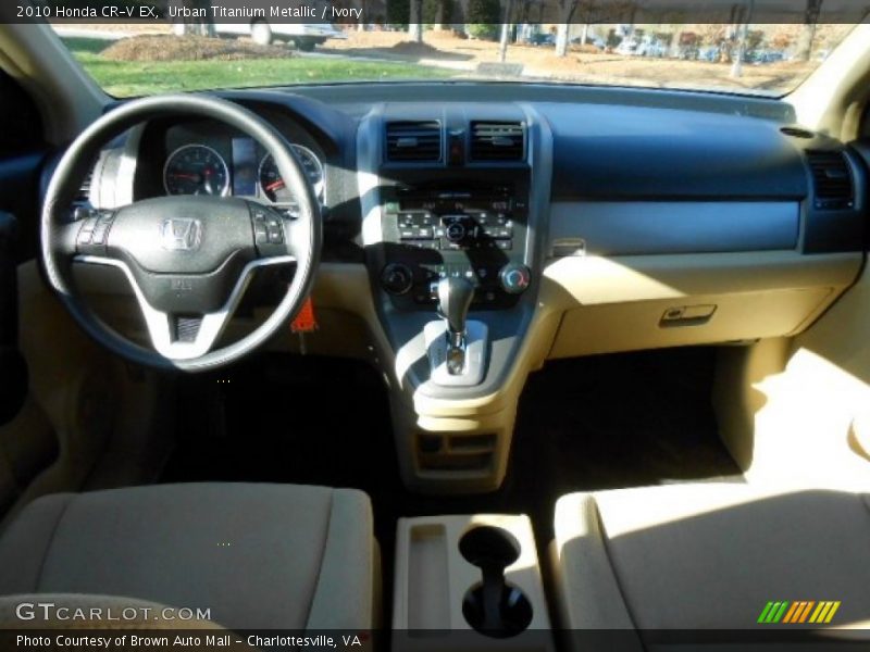 Urban Titanium Metallic / Ivory 2010 Honda CR-V EX