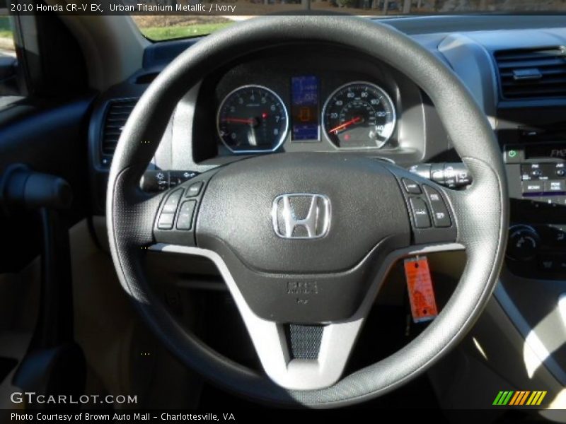 Urban Titanium Metallic / Ivory 2010 Honda CR-V EX