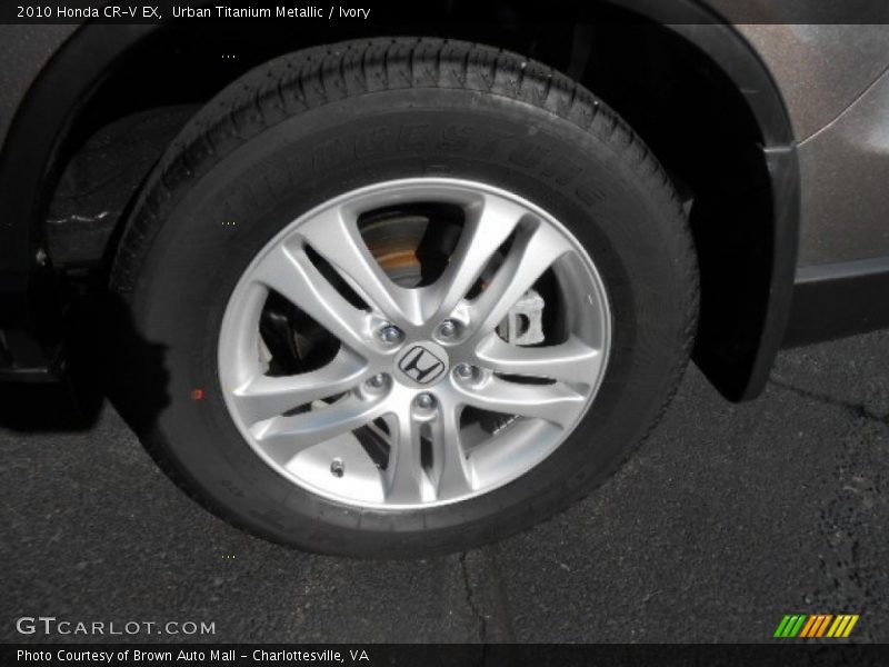 Urban Titanium Metallic / Ivory 2010 Honda CR-V EX