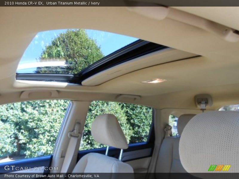 Urban Titanium Metallic / Ivory 2010 Honda CR-V EX