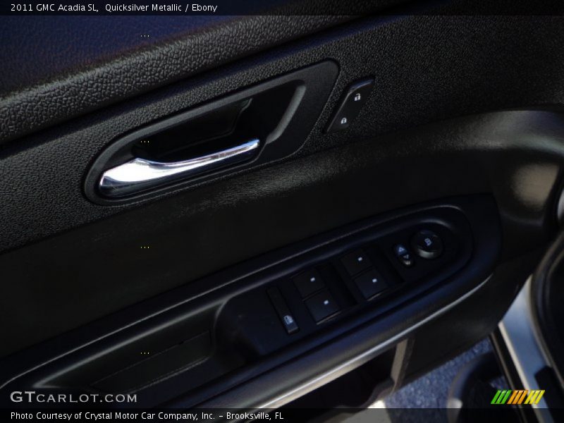 Quicksilver Metallic / Ebony 2011 GMC Acadia SL