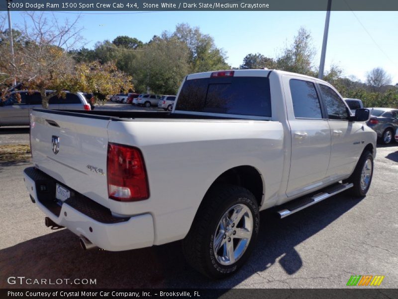 Stone White / Dark Slate/Medium Graystone 2009 Dodge Ram 1500 Sport Crew Cab 4x4