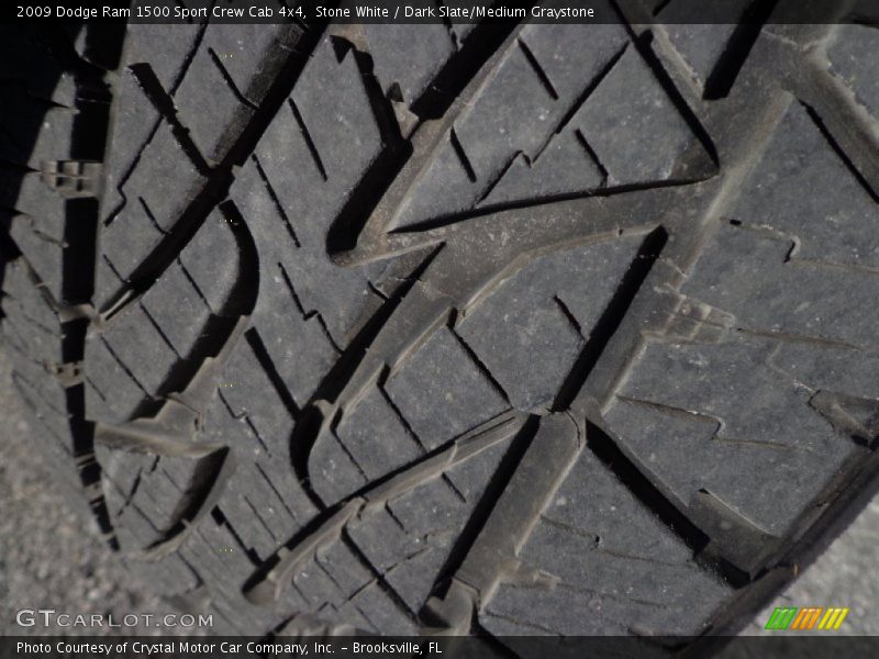 Stone White / Dark Slate/Medium Graystone 2009 Dodge Ram 1500 Sport Crew Cab 4x4