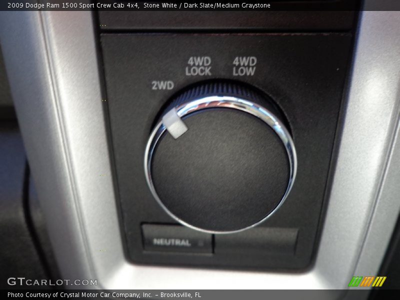 Stone White / Dark Slate/Medium Graystone 2009 Dodge Ram 1500 Sport Crew Cab 4x4